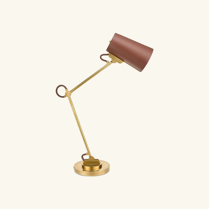 Benton Adjustable Desk Lamp Brown ralph lauren home benton adjustable desk lamp brown