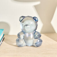 Teddy Air Sculpture Large Blue lalique teddy air sculpture large blue