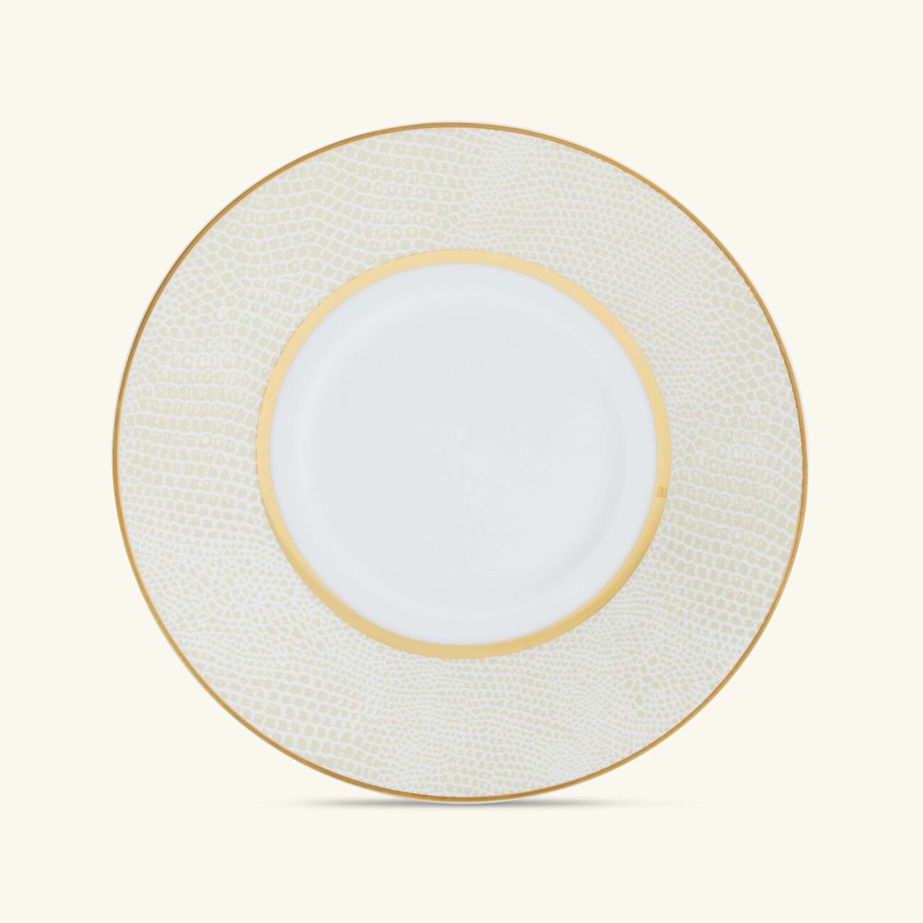Sauvage Blanc Saucer Gold bernardaud sauvage blanc saucer gold