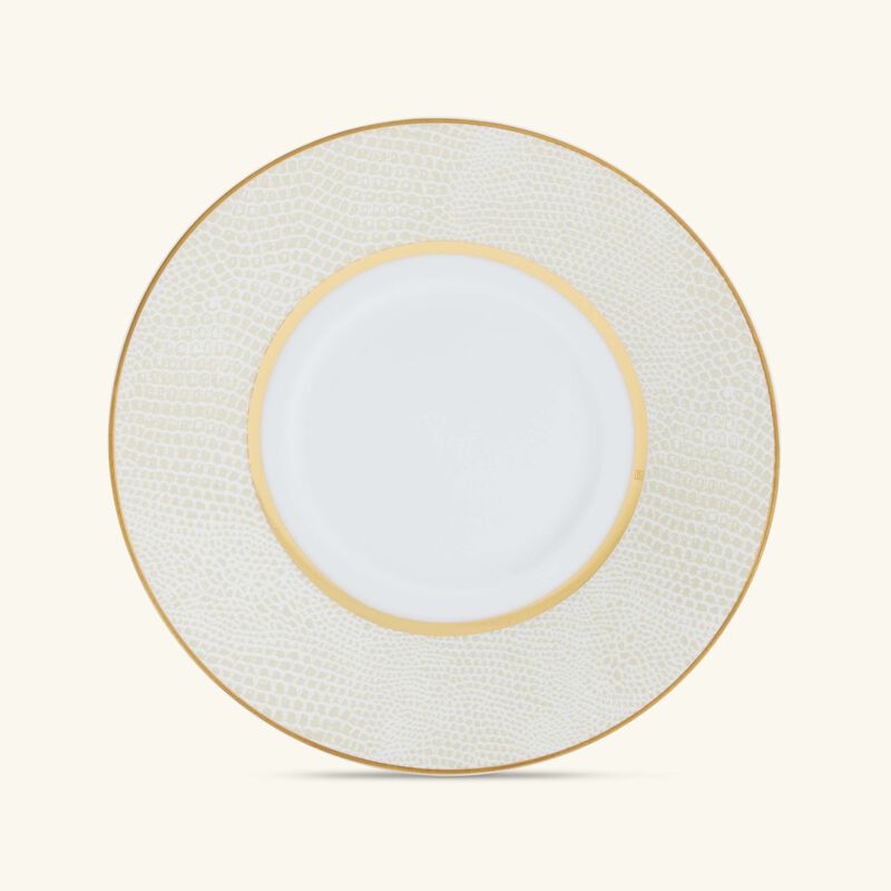 Sauvage Blanc Saucer Gold bernardaud sauvage blanc saucer gold