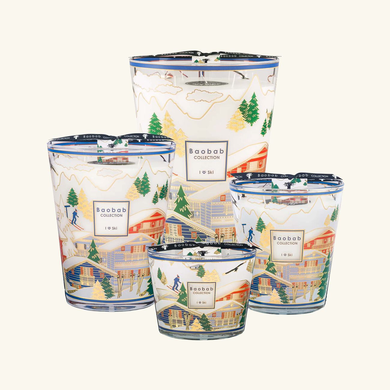 baobab collection ski candle max 10
