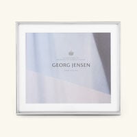 georg jensen deco picture frame silver large