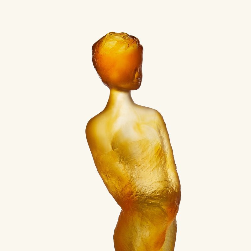 Eugenie Sculpture Large Grey Limited Edition daum eugenie sculpture large grey limited edition