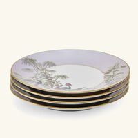haviland le br sil dessert plate round 22cm set of 4