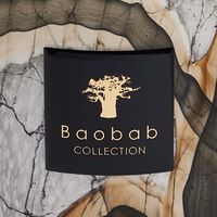 baobab collection stones marble candle max 24