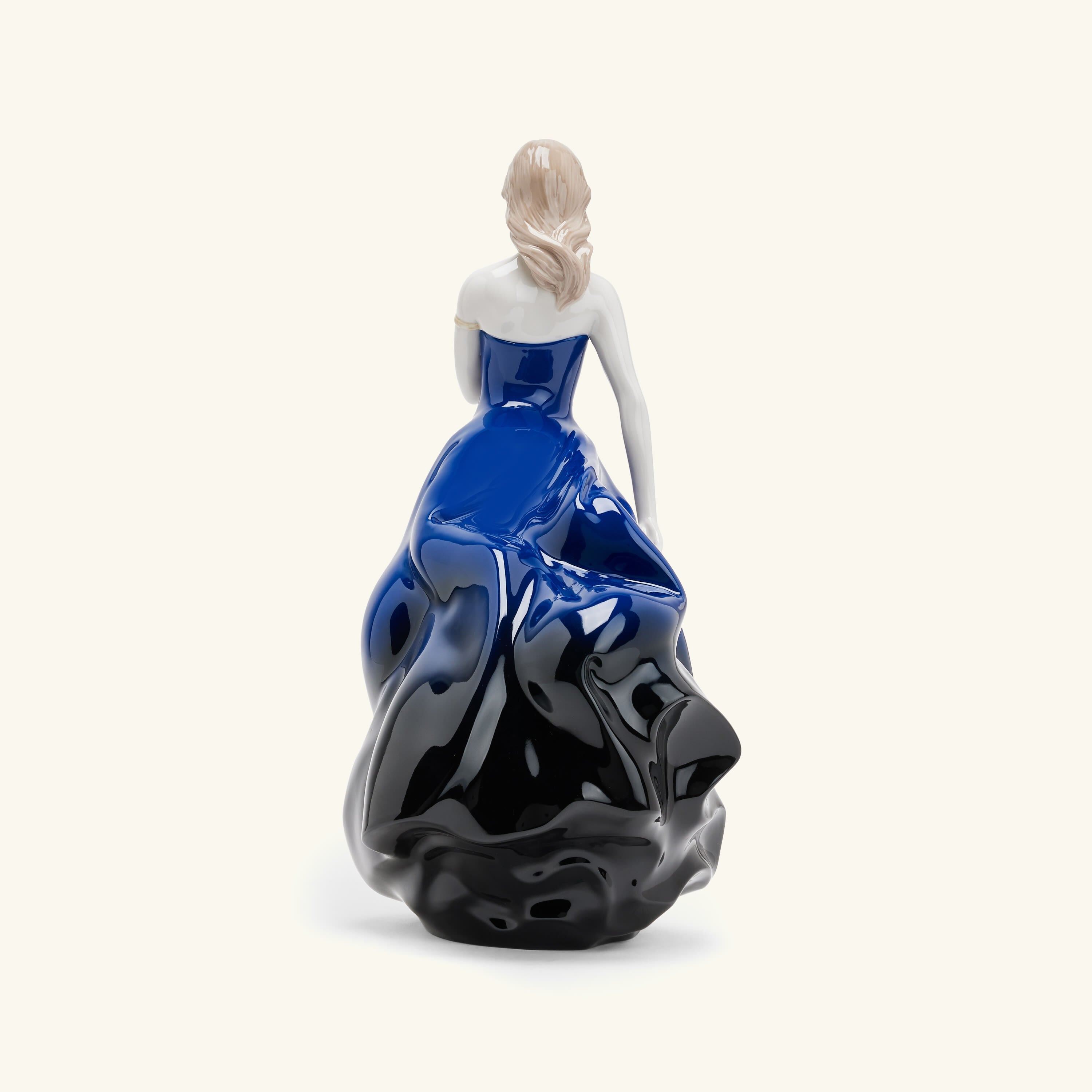 Lladro Rose Ball Sculpture Medium Blue | Tanagra UAE