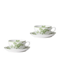 Albertine Set of 2 Tea Cups and Saucers, small