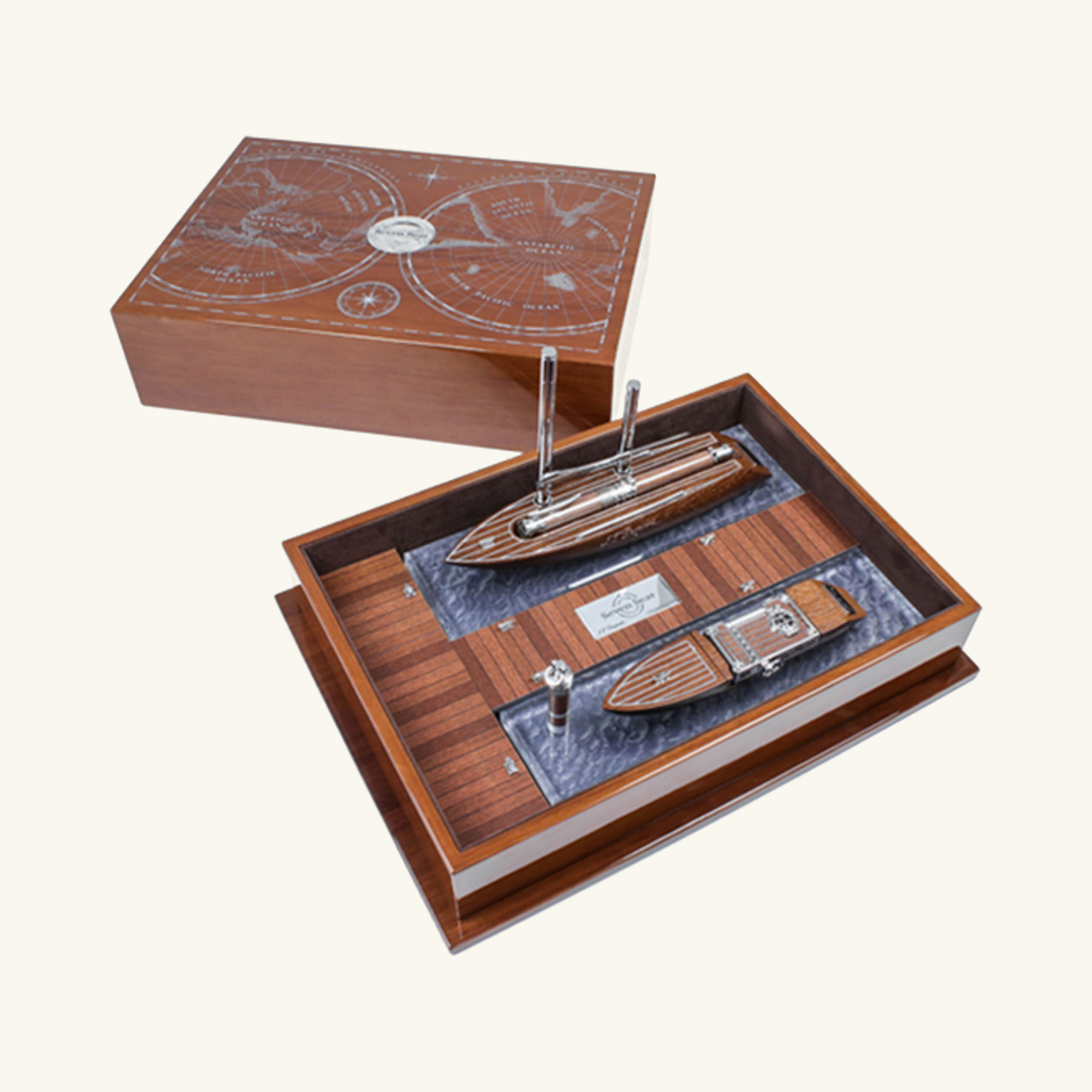 ST Dupont Collector Seven Seas Set Brown | Tanagra UAE