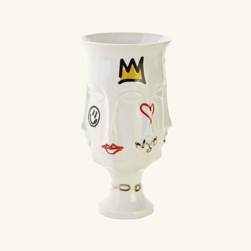 Dora Maar Urn Medium White jonathan adler dora maar urn medium white