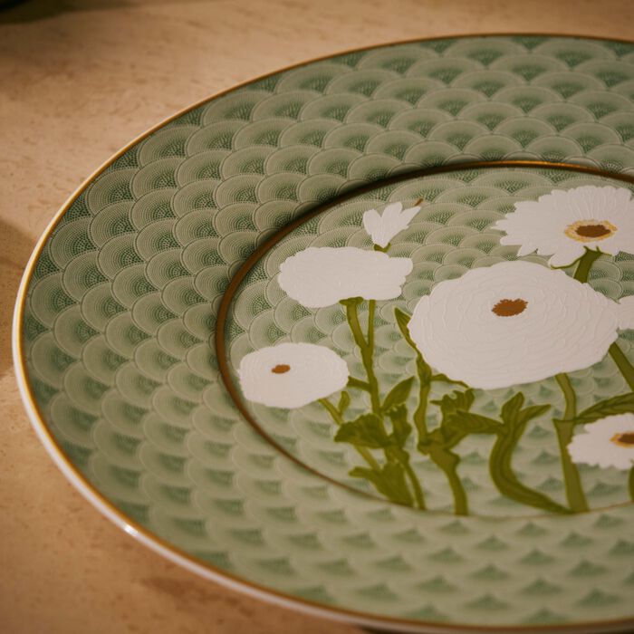 Praiana Charger Plate Round Green 31cm bernardaud praiana charger plate round green 31cm