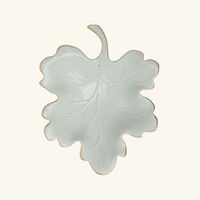 Autumn Fig Leaf Trinket Tray Small Grey villari autumn fig leaf trinket tray small grey
