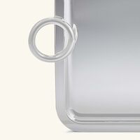 christofle vertigo ramadan serving tray rectangular large silver plated