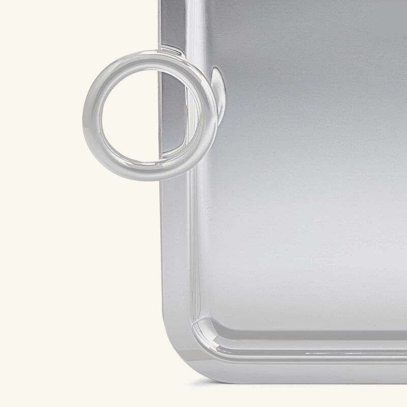 christofle vertigo ramadan serving tray rectangular large silver plated