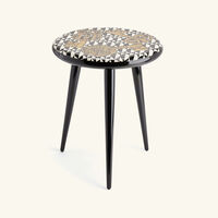 Chiavi e Losanghe Stool Pattern fornasetti chiavi e losanghe stool pattern