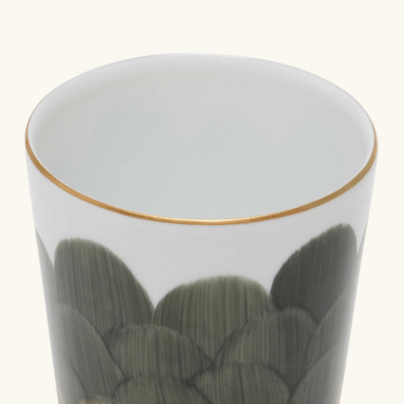 marie daage cercle d  cailles goblet glass green