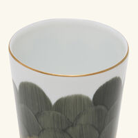 marie daage cercle d  cailles goblet glass green