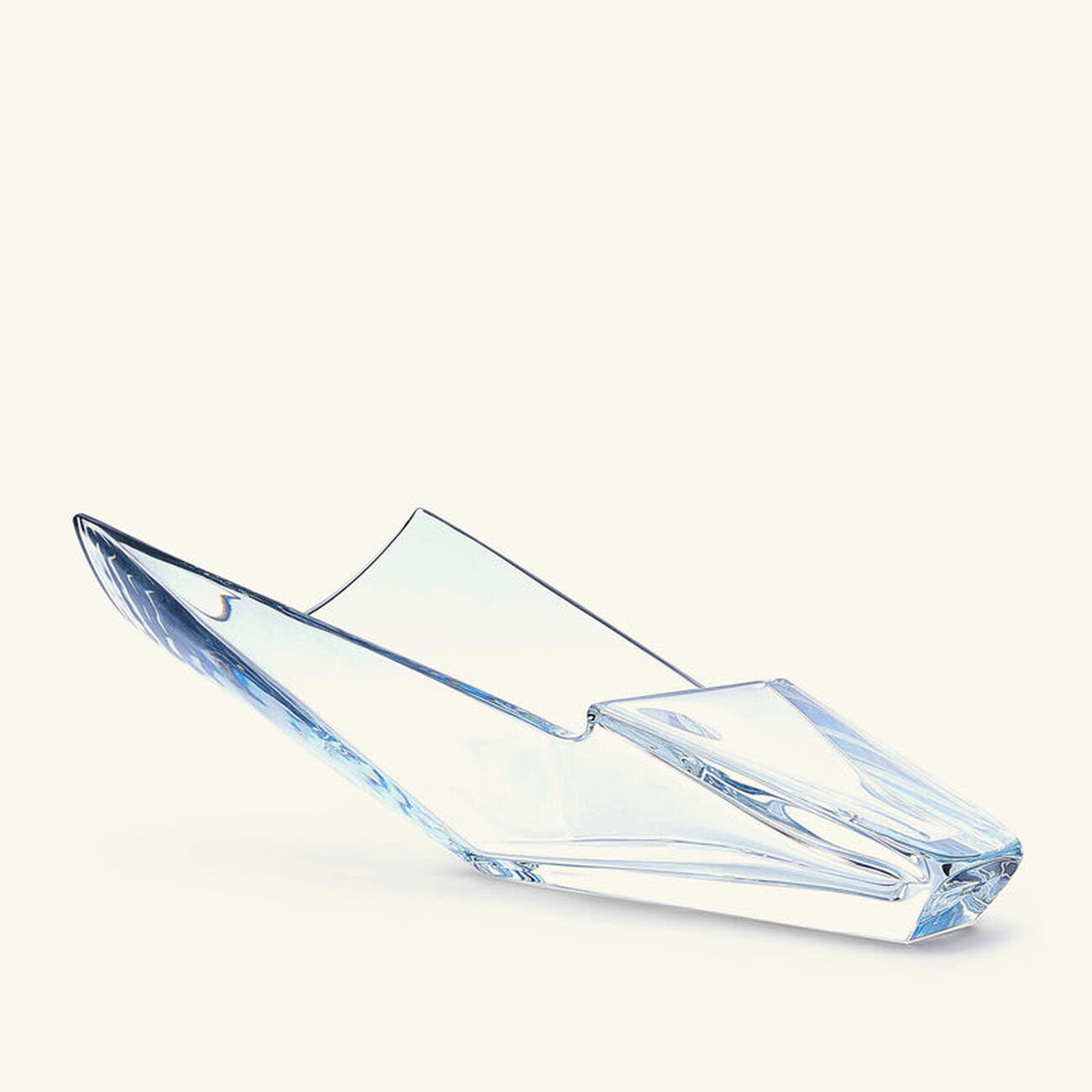 baccarat diva vase large clear