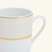 Sauvage Blanc Tea Cup & Saucer Gold bernardaud sauvage blanc tea cup saucer gold