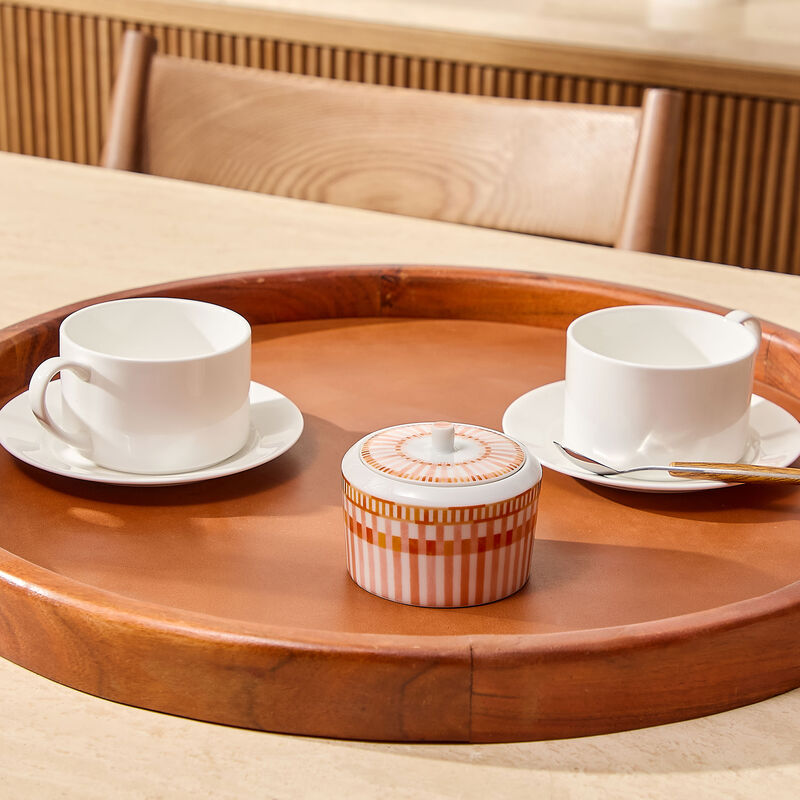 Terra Rosa Sugar Bowl Orange bernardaud terra rosa sugar bowl orange