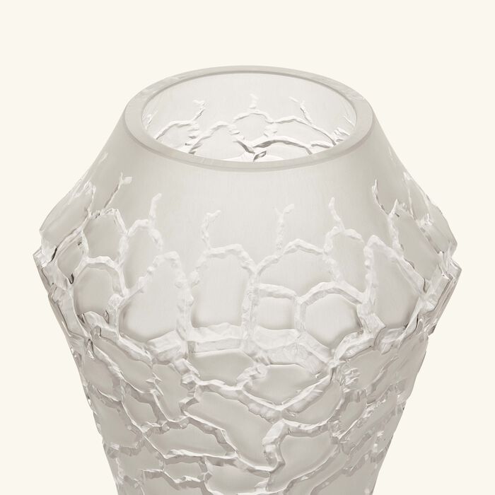 لاليك مزهرية تيرامينيرال كالديرا الدائرية الصغيرة الشفافة