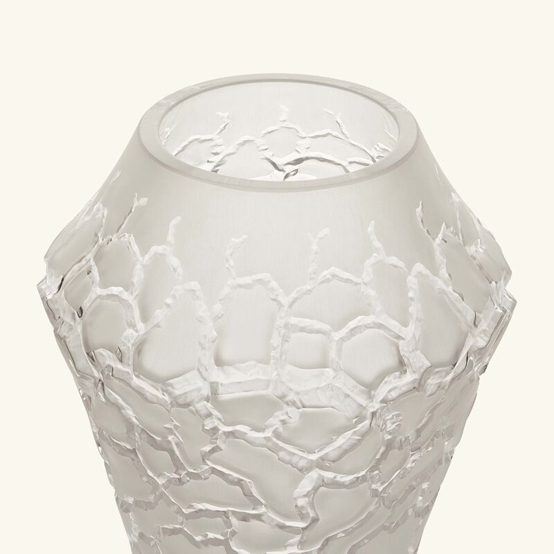 لاليك مزهرية تيرامينيرال كالديرا الدائرية الصغيرة الشفافة