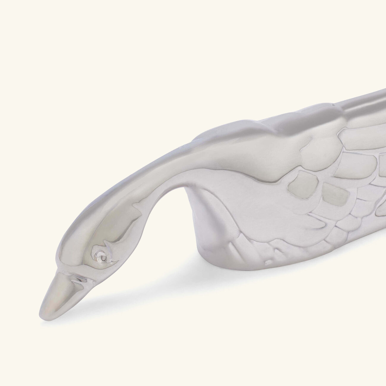 christofle gallia knife rest pelican swan silver plated set of 2