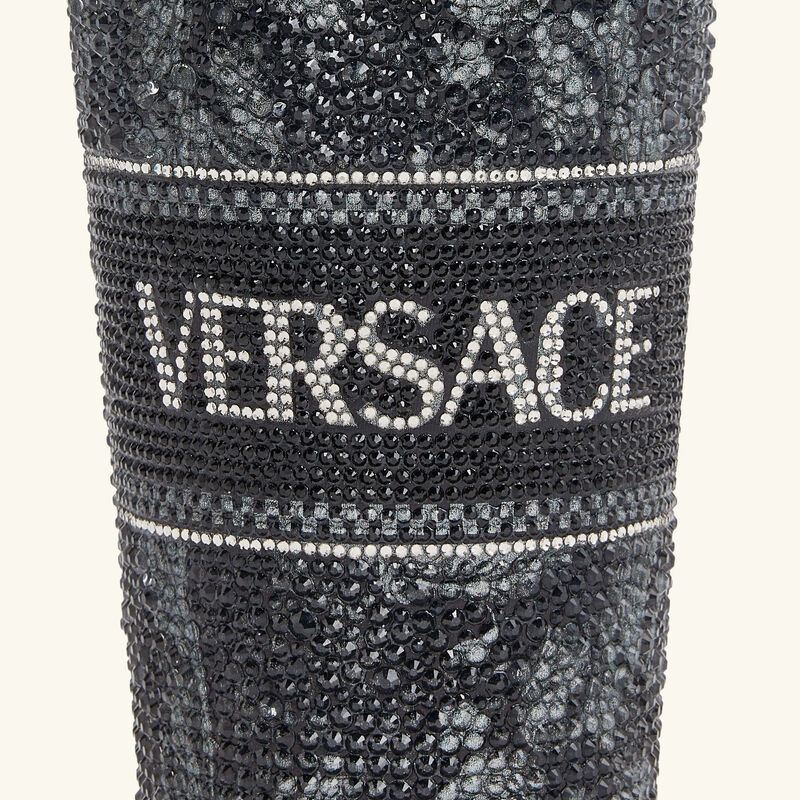 Barocco Crystal Travel Cup Black versace barocco crystal travel cup black