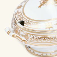 Aux Rois Soup Tureen Gold bernardaud aux rois soup tureen gold
