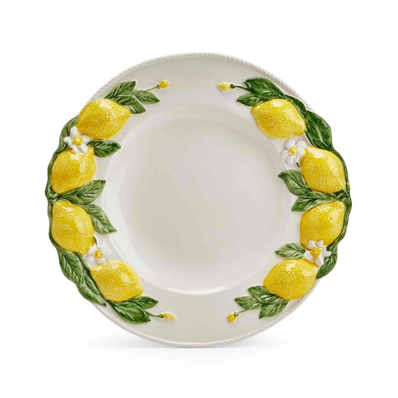 Lemon Ceramic Plate, large
