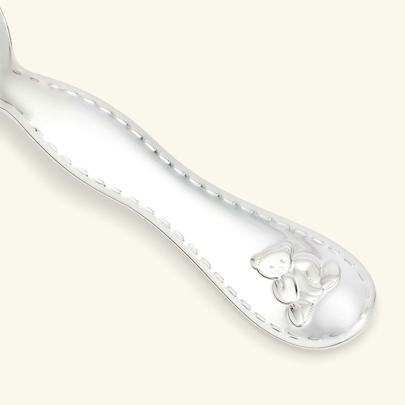 christofle charlie bear baby spoon silver plated