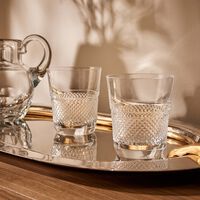 baccarat diamant tumbler drinking glass clear