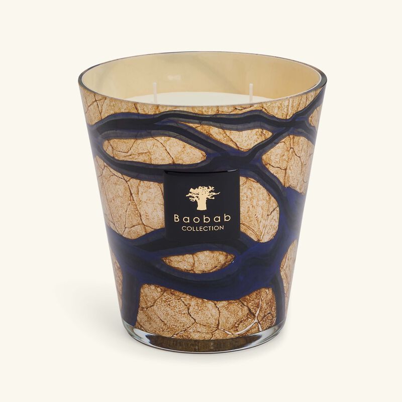 baobab collection stones lazuli candle max 16