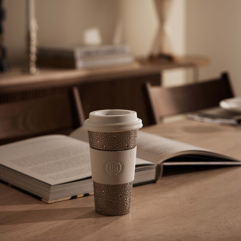Ecume Travel Cup Silver bernardaud ecume travel cup silver