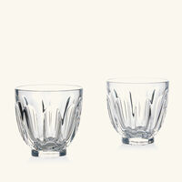 باكارا طقم هاركورت فاوناكريستوبوليس مؤلف من كأسين للمشروبات شفاف