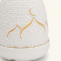lladro diyaa dome lamp white