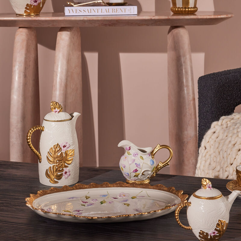 فيلاري صينية تاورمينا البيضاوية