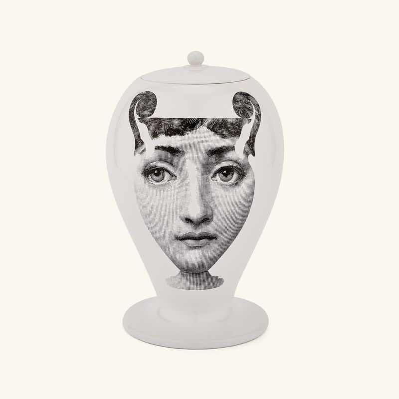 فورناسيتي مزهرية ساغوميه متوسط بيضاء