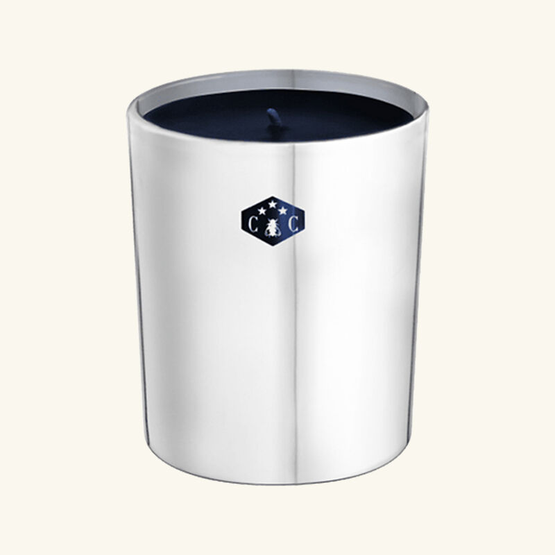 Lune D'Argent Candle with Bee Palladium christofle lune d argent candle with bee palladium