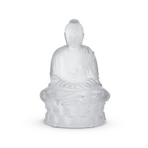 Crystal Buddha Sculpture, medium