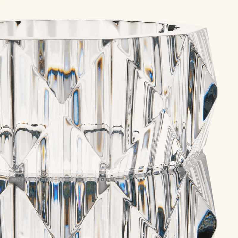 baccarat louxor vase round large clear
