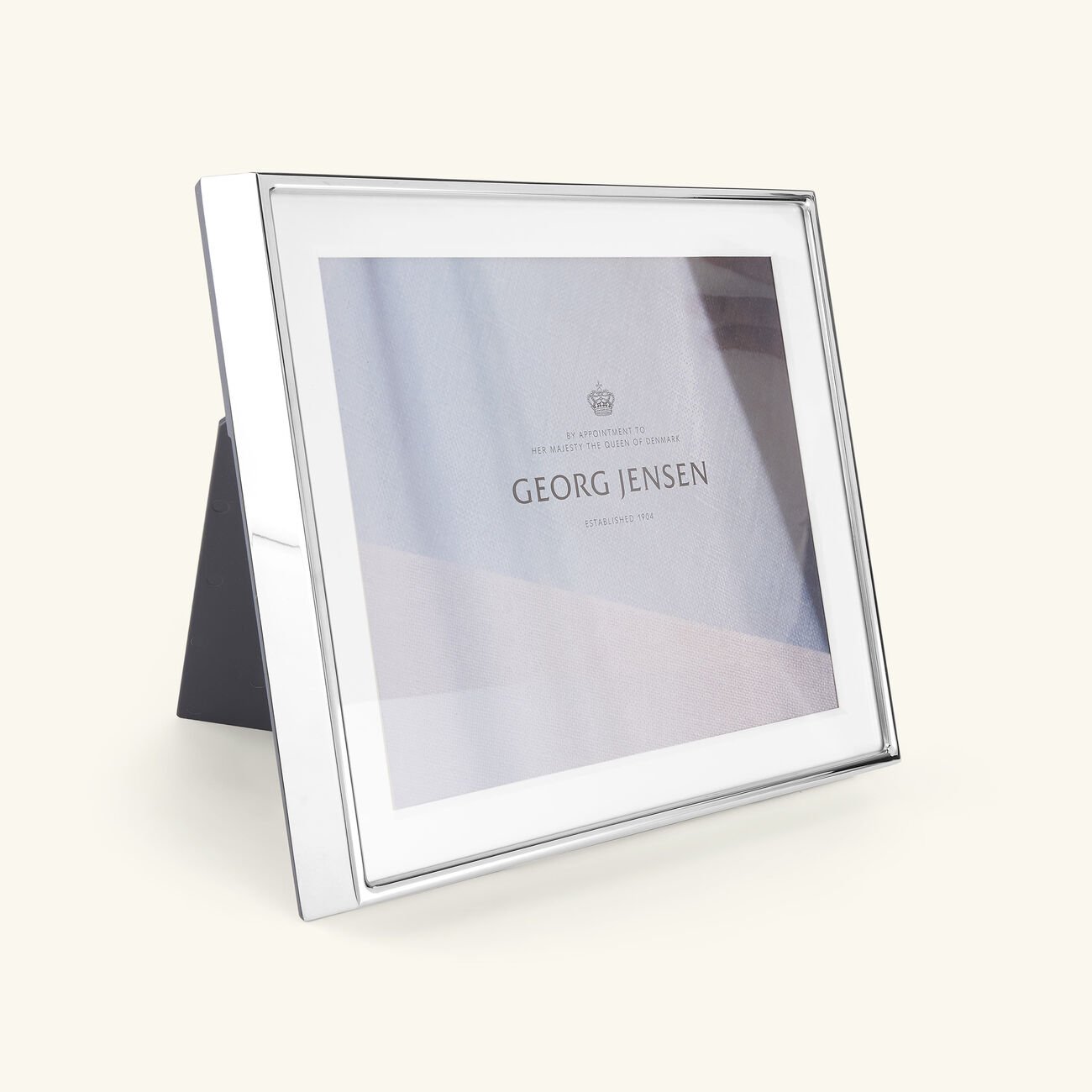 georg jensen deco picture frame silver large