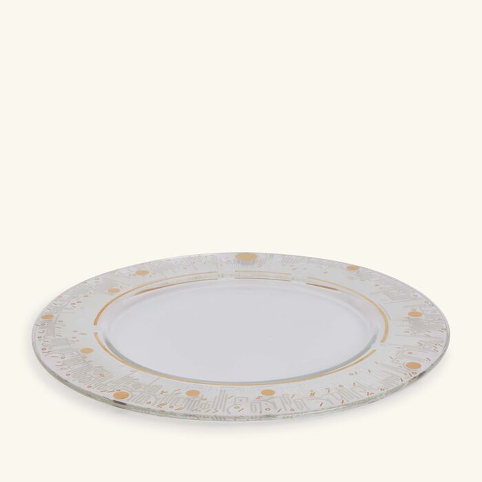 dimlaj hayat underplate round clear 32cm