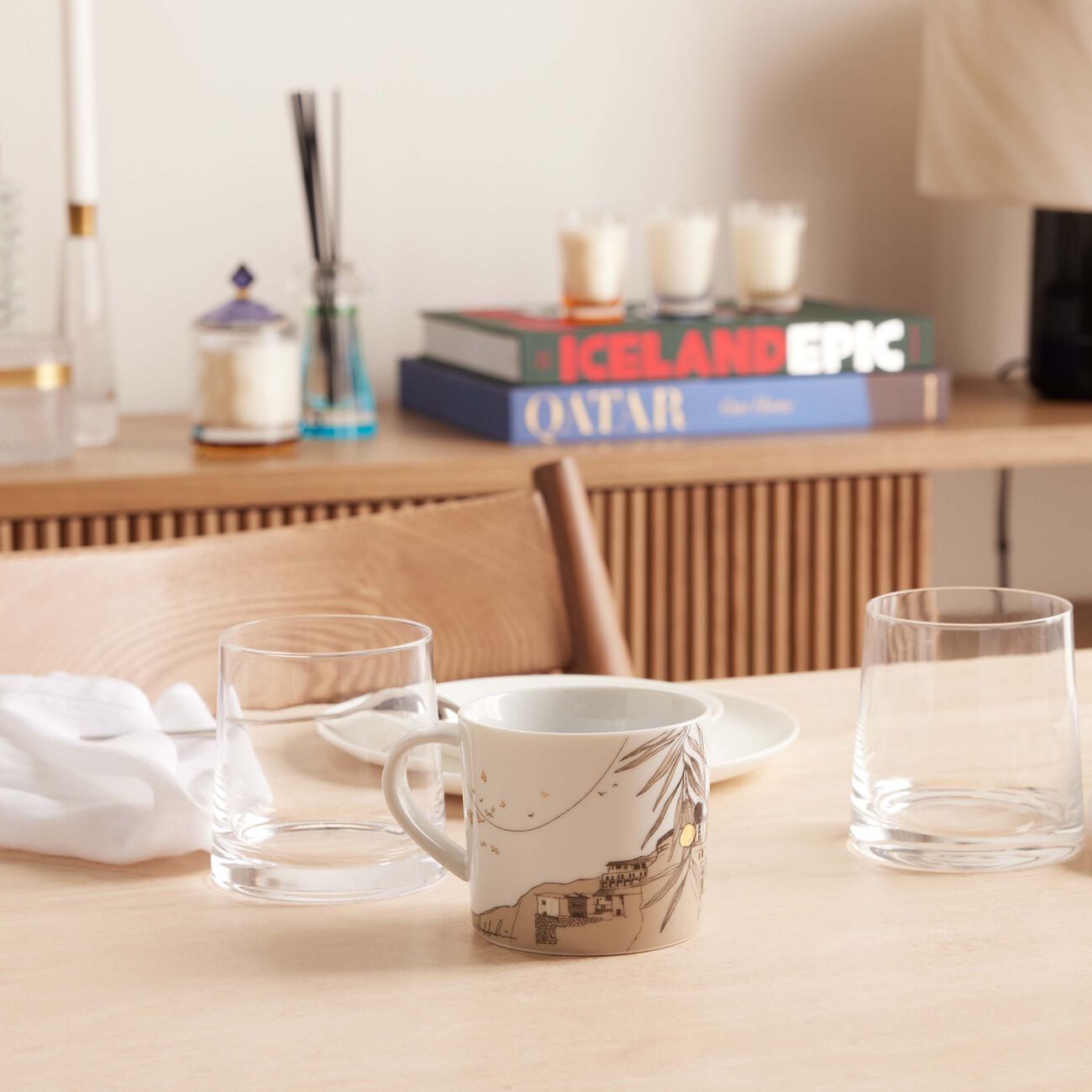 Nassem Mug Beige silsal nassem mug beige