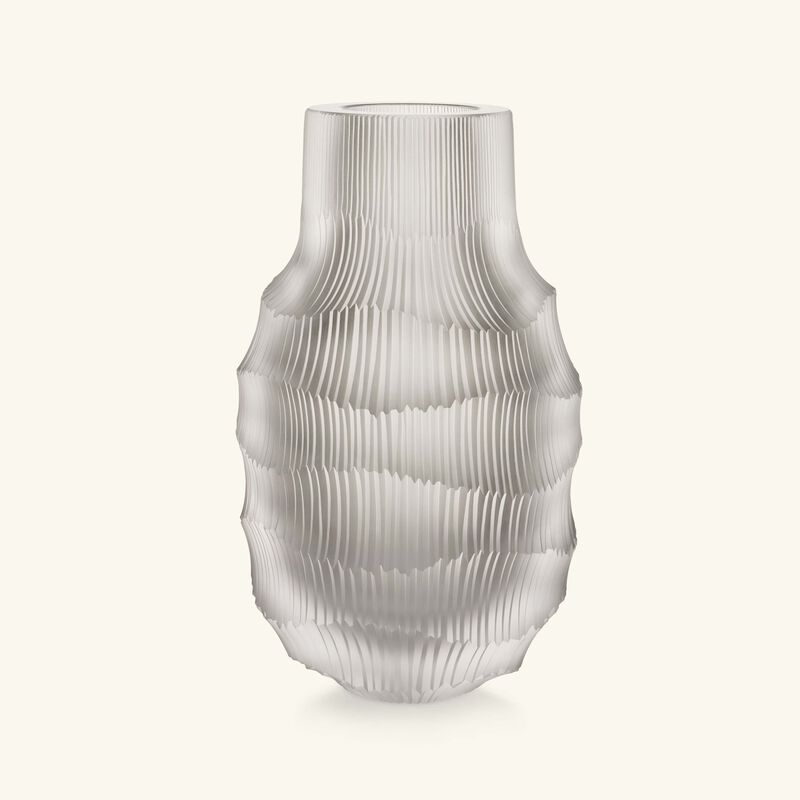 Heroine REI Vase Round Large Clear ruckl heroine rei vase round large clear