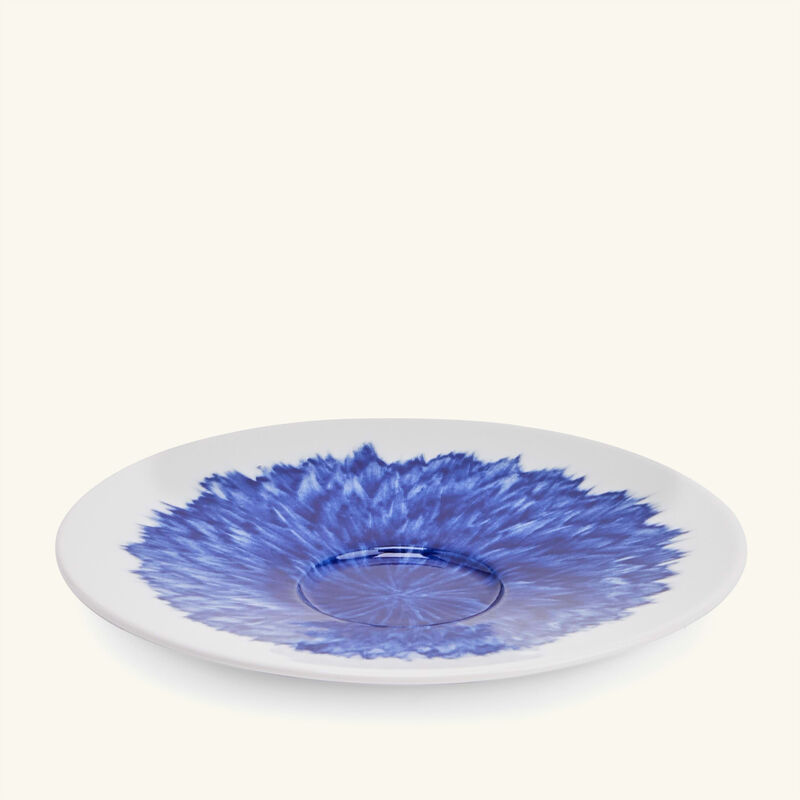 bernardaud in bloom coffee cup   saucer blue