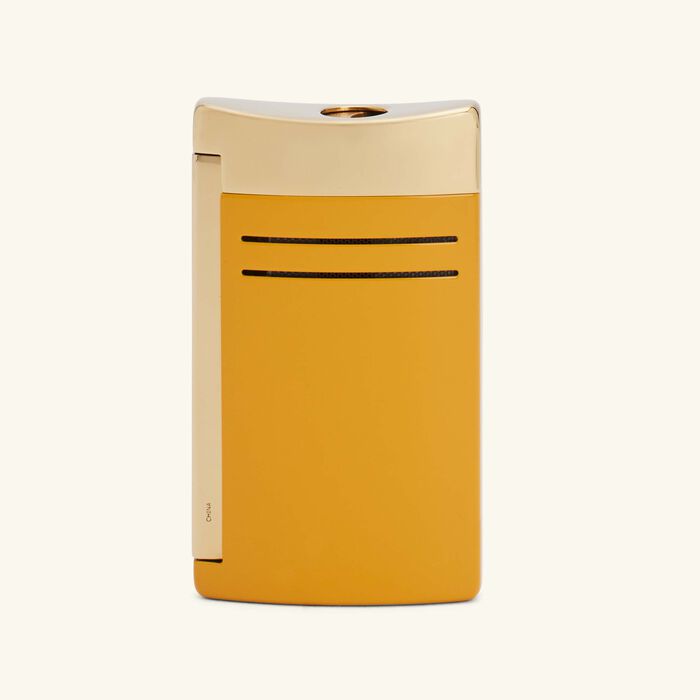 st dupont maxijet lighter yellow