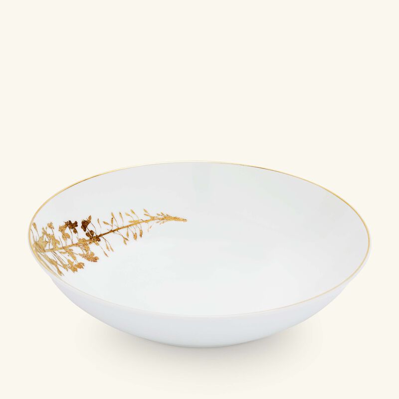 Vegetal Or Soup Plate Round Gold 19cm bernardaud vegetal or soup plate round gold 19cm