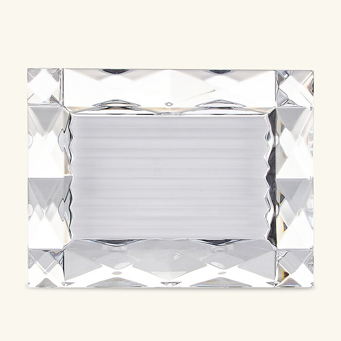 Louxor Picture Frame Clear 4x6 baccarat louxor picture frame clear 4x6