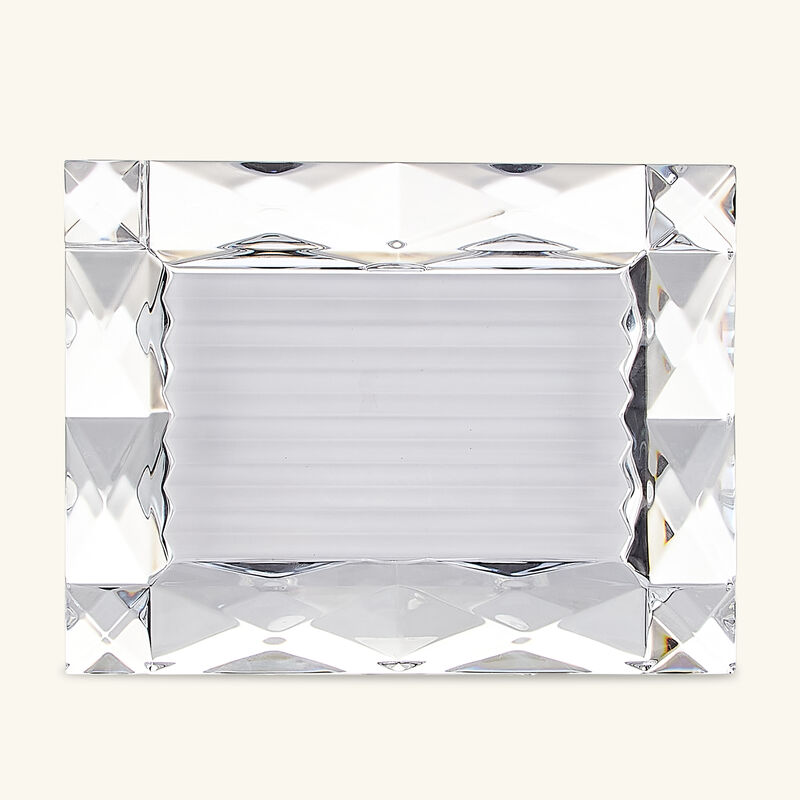 Louxor Picture Frame Clear 4x6 baccarat louxor picture frame clear 4x6