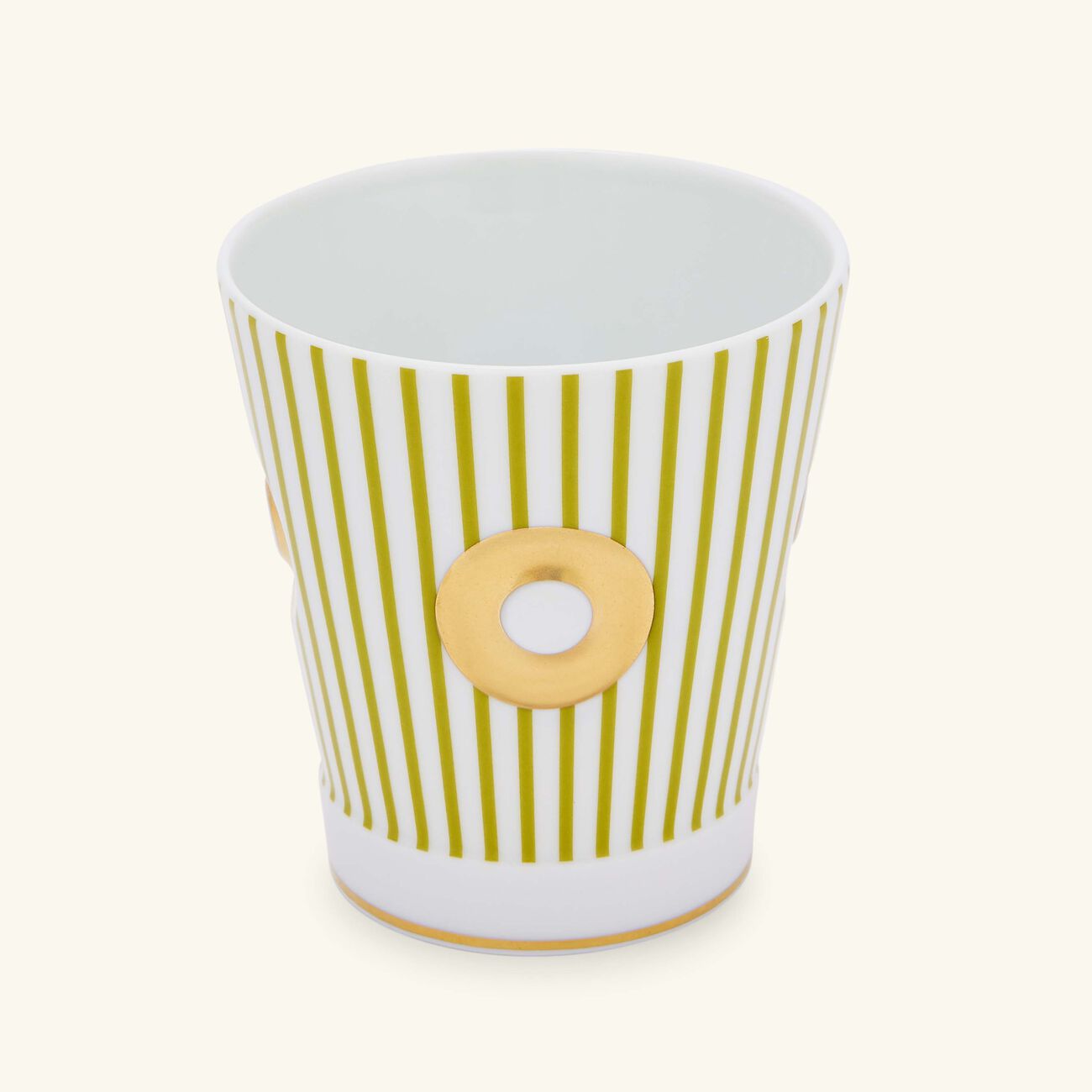 bernardaud delphos eolie drinking glass green